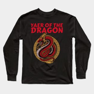 Chinese Year of the dragon 2024 Lunar year 2024 Long Sleeve T-Shirt